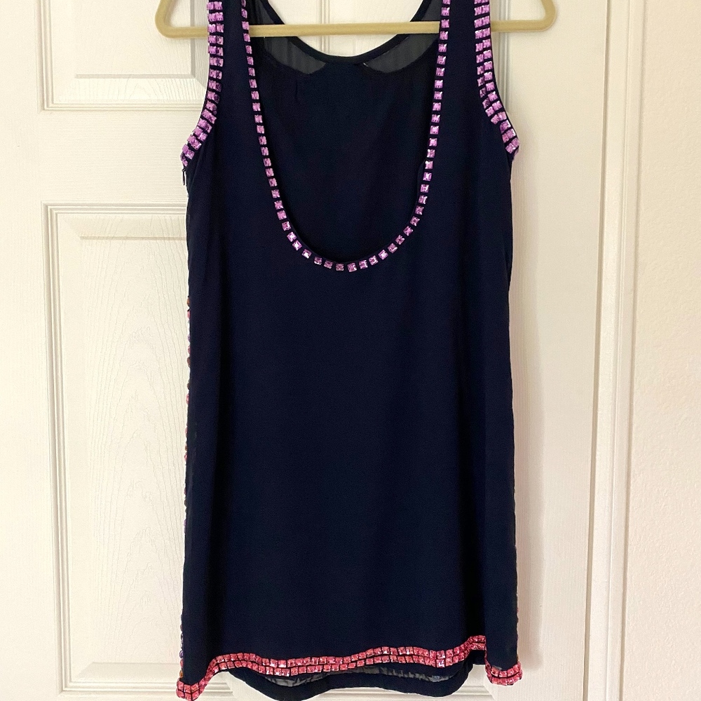 Beaded Cocktail Dress - Picture 2 of 3